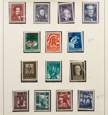 Lot 3142 - Austrian Stamp Collection Specialized...