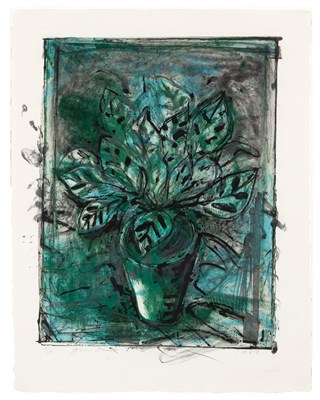 Lot 61 - Jim Dine (b. 1935) JERUSALEM PLANT #8...