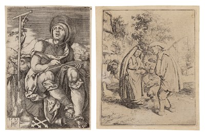 Lot 66 - Hans Sebald Beham (1500-1550) SAINT ANTHONY...