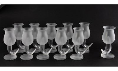 Lot 273 - Set of Eleven Frank Gehry for Swid Powell...