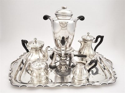 Lot 208 - Italian Silver Tea and Coffee Service Greggio,...