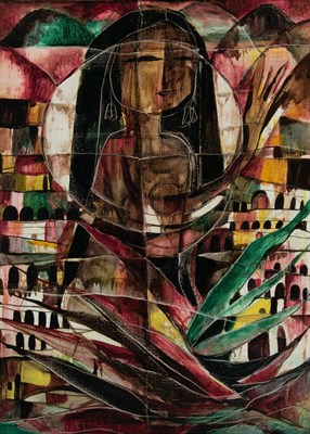 Lot 29 - John Haymson American, 1902-1980 Taxco Signed...