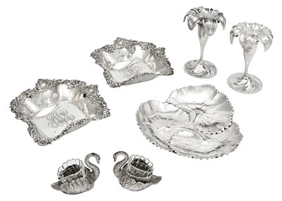 Lot 276 - Seven Silver Table Articles 20th Century...