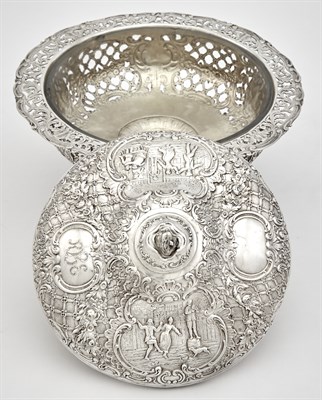Lot 34 - Continental Sterling Silver Covered Footed...