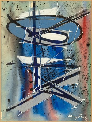 Lot 8 - Jimmy Ernst German/American, 1920-1984...