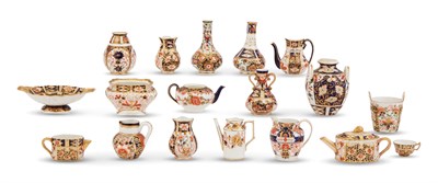 Lot 269 - Group of English Imari Palette Porcelain Small...