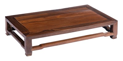 Lot 311 - A Chinese Huanghuali Kang Table Qing Dynasty...