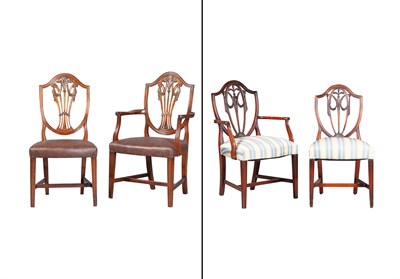 Lot 138 - Assembled Set of Twelve George III Style...