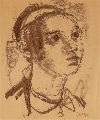 Lot 49 - Sigmund Menkes Polish/American, 1896-1986 Head...