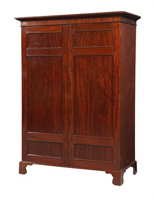 Lot 189 - Regency Mahogany Armoire Height 6 feet 8...