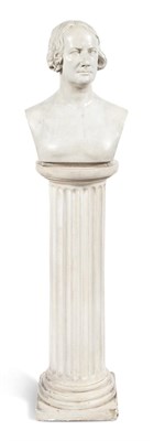 Lot 1144 - Plaster Bust of Nicolas Biddle by Luigi...