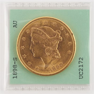 Lot 3022 - United States 1898-S $20 Liberty Attractive...