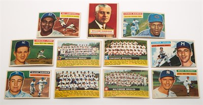 Lot 3118 - 1956 Topps Baseball Series Lot of over three...