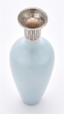 Lot 137 - A Chinese Claire de Lune Porcelain Amphora...