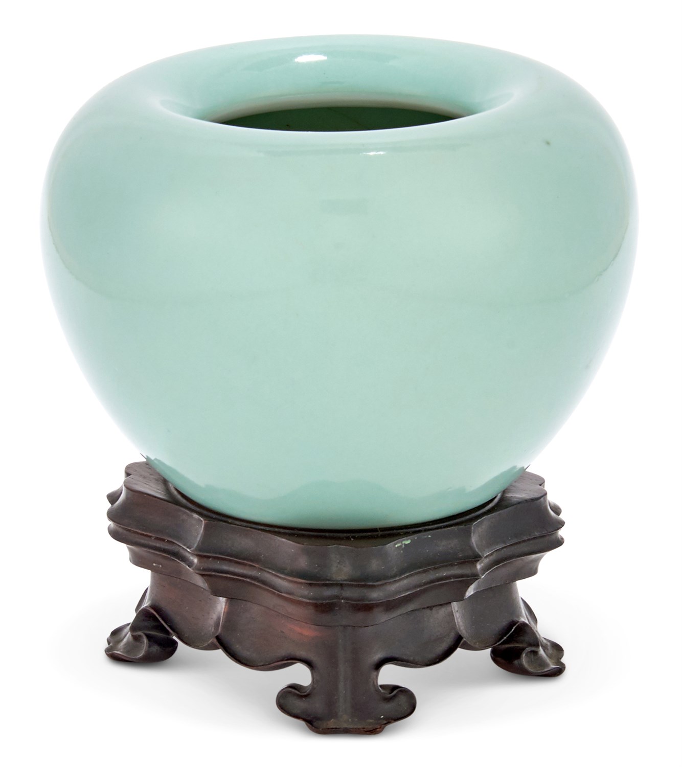 Lot 167 - A Chinese Claire de Lune Glazed Porcelain...