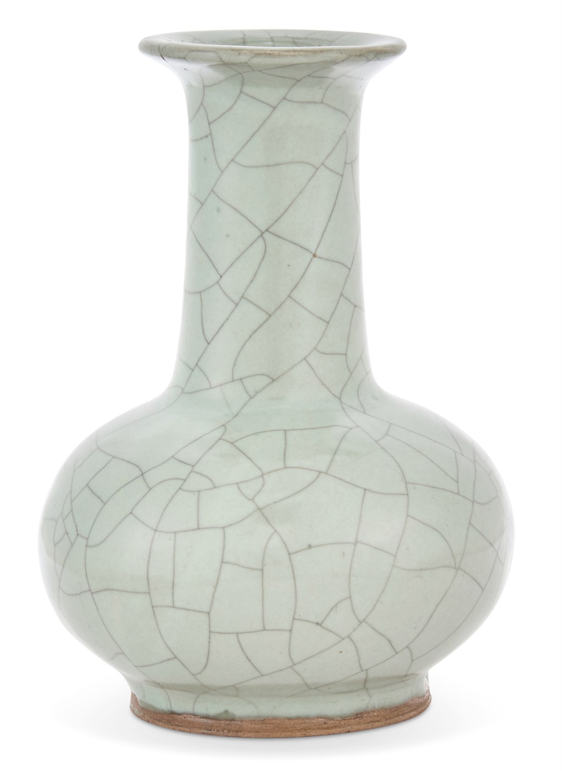 Lot 148 - A Chinese Guan-Type Bottle Vase Qing Dynasty...