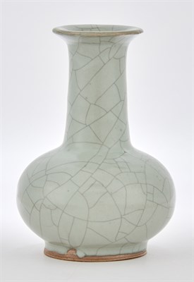 Lot 148 - A Chinese Guan-Type Bottle Vase Qing Dynasty...