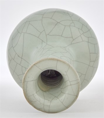 Lot 148 - A Chinese Guan-Type Bottle Vase Qing Dynasty...