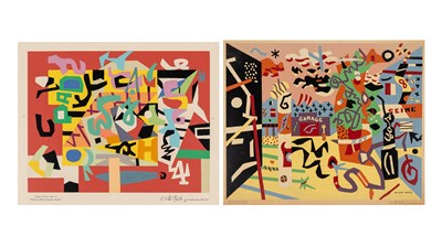 Lot 57 - After Stuart Davis (1892-1964) PAD NO. 4;...