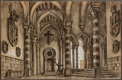 Lot 88 - Nikolai Alexandrovich Benois Russian, 1901-...