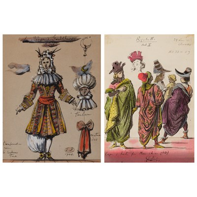 Lot 2036 - EUGENE BERMAN Russian, 1899-1972 (i) Capes and...