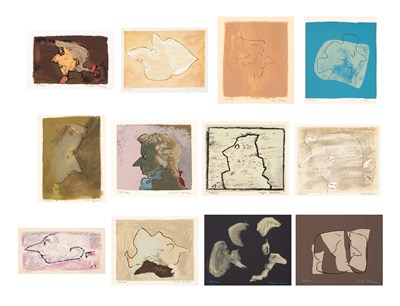 Lot 99 - Joseph Solman (1909-2008) TWELVE STUDIES FOR A...