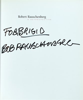 Lot 272 - [Robert Rauschenberg] Walter Hopps, Susan...