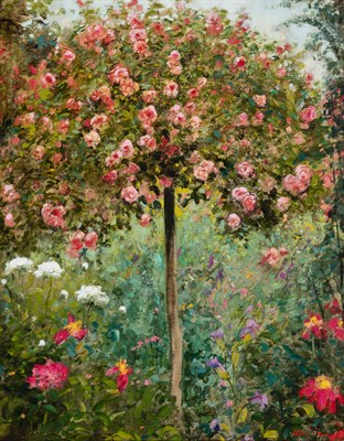 Lot 41 - Daniel J. Maffia French, b. 1937 Rose Tree...