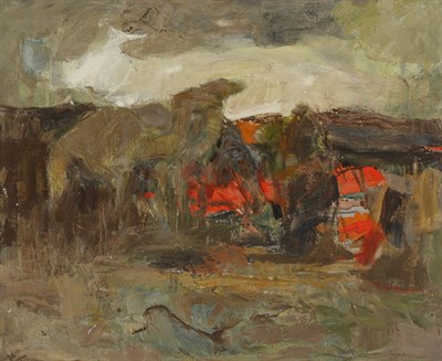 Lot 40 - Faeq Hassan Iraq, 1914-1992 Before the Tempest,...