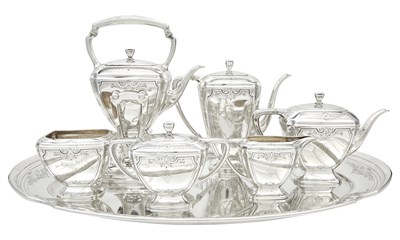 Lot 42 - Whiting Mfg. Co. Sterling Silver Tea and...