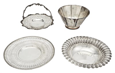 Lot 250 - Group of Four Silver Table Articles Comprising...