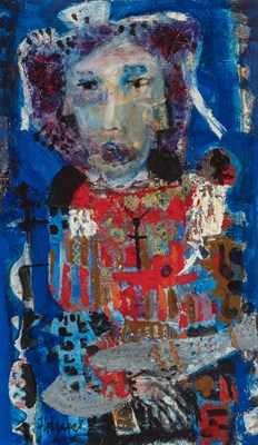 Lot 18 - James Coignard French, 1925-2008 Bretonne...