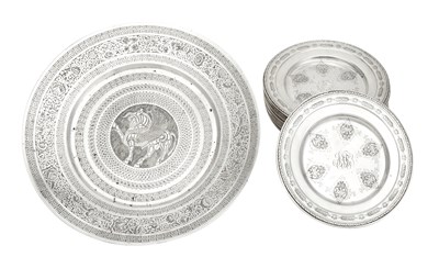 Lot 264 - Twelve Towle Sterling Silver Louis XIV Pattern...