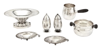 Lot 185 - Group of Georg Jensen Sterling Silver Table...