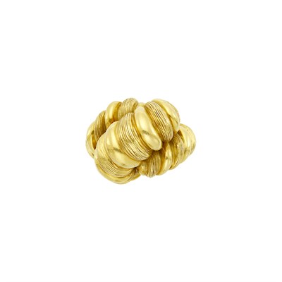 Lot 9 - Henry Dunay Gold Knot Ring