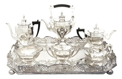 Lot 1113 - J.E. Caldwell Sterling Silver Tea and Coffee...