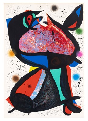 Lot 129 - Joan Miró (1893-1983) NESTER (MOURLOT 1074)...