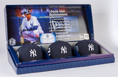 Lot 3133 - Derek Jeter New Era Hat Collection A...