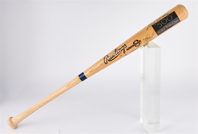Lot 3131 - 500 Home Run Club Bat Rawlings Adirondack Pro...