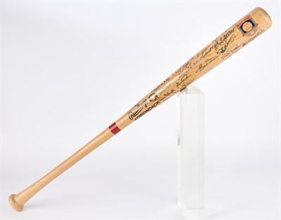 Lot 3132 - Hall of Fame Signature Bat Rawlings Adirondack...
