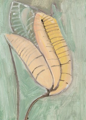 Lot 49 - Lois Dodd American, b. 1927 Seedpod Lemon Lily...