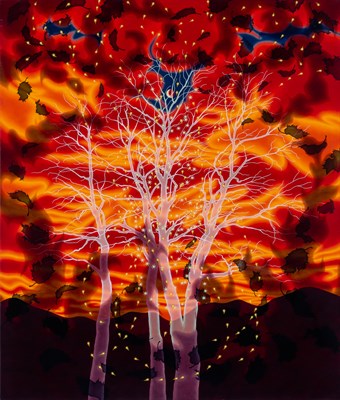 Lot 23 - Sharon Ellis American, b. 1955 Fire, 2002...