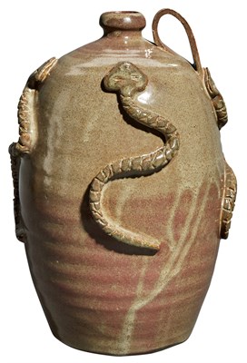 Lot 1103 - Marvin Bailey American, 20th Century Snake Jug,...