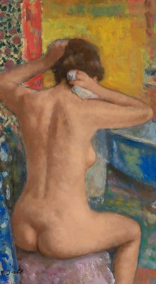 Lot 1100 - Francois Gall French, 1912-1987 After the Bath...