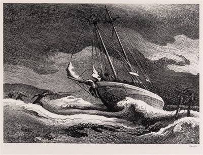 Lot 20 - Thomas Hart Benton (1889-1975) AFTER THE BLOW...
