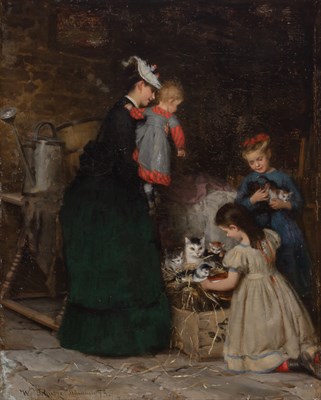 Lot 1011 - Wilhelm Schutze German, 1840-1898 Pick of the...