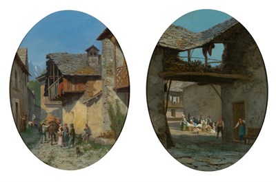 Lot 1024 - Carlo Piacenza Italian, 1814-1887 A Public...