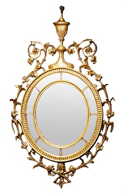 Lot 136 - George III Style Giltwood Mirror 19th century...