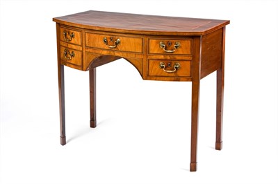 Lot 157 - George III Mahogany Bow-Font Sideboard Early...