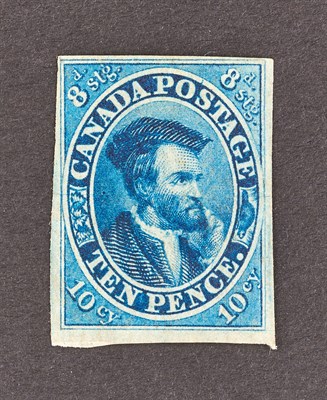 Lot 3155 - Canada 1855 10 Pence Unused, Scott 7 $12,000...